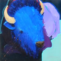 Mitauke Oysin - We are All Related
Jim Nelson
24" x 24"
acrylic on canvas
$2600