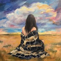 Monsoon Magic (Study for Eternal Vision)
Andrea Peterson
12" x 12"
oil on canvas
$500