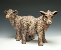 Plum and Cherry Blossom
Kari Rives
13.5" x 14.5" x 8" each
clay
$2150