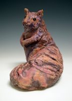 Rex the Squirrel
Kari Rives 
10" x 9" x 7"
clay
$950