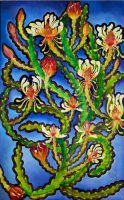 Red Hot Poker Flowers
Rachel Slick
48" x 29-1/2"
oil on canvas
$4000