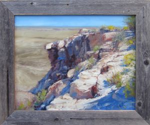 Painted Desert by James Swanson, 29" x 34.5", oil on linen, $3200