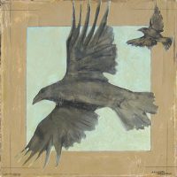 Earth Ravens II
Michael Swearngin
20" x 20"
acrylic on canvas
$1200