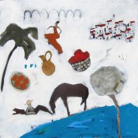 Spain
Karen Bezuidenhout
48" x 48"
acrylic on canvas
$6900