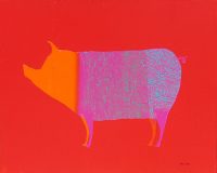 Dream Pig
Trevor Mikula
30" x 40"
acrylic on canvas
$2100