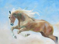 Born Free
Chaille Trevor
36" x 48"
oil on canvas
$2750