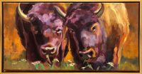 A Buffalo's Brunch
Sarah Webber
13" x 25"
oil on canvas
$1475