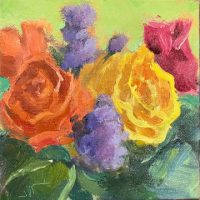 Bouquet Study - Yellow & Orange Roses
Sarah Webber
6" x 6"
oil on panel
$95
