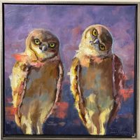 Burrowing Buddies
Sarah Webber
21" x 21"
oil on canvas
$2100