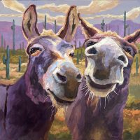 Dillon and Darlene
Sarah Webber
36" x 36"
oil on canvas
$4200