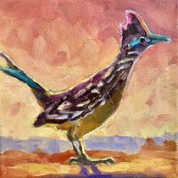 Desert Birdie
Sarah Webber
13.5" x 13.5"
oil on canvas
$595