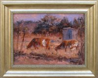 Cattle Family
James Swanson
18" x 22"
oil on panel
$900