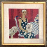 Postcards From Paris
Jacqueline Rochester
18.25" x 18.25"
oil on canvas
$2400