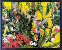 Garden Hummer
Adriana Walker
8" x 10"
mixed media on canvas
$250