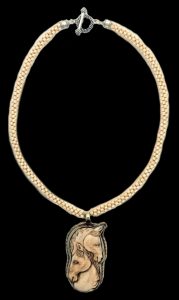 Equine Duo by Adriana Walker , Necklace