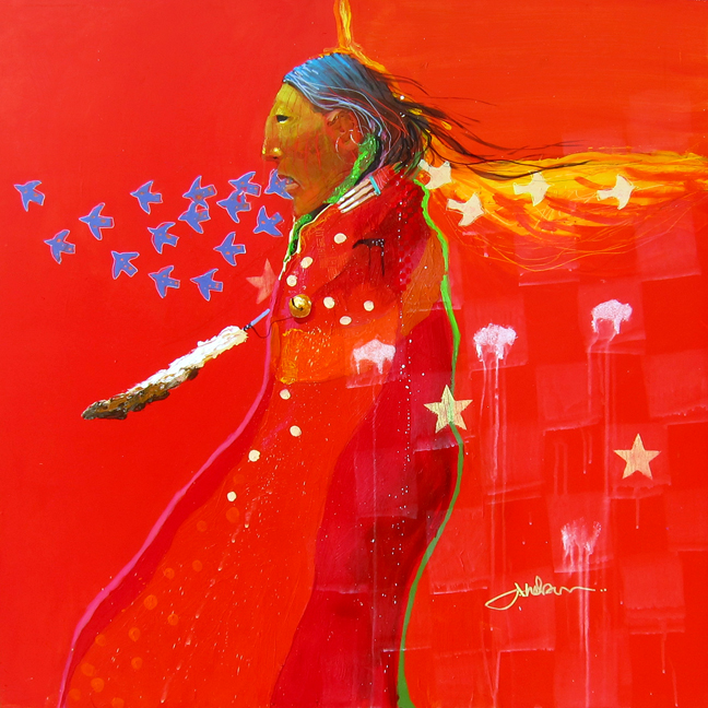 Yellow Woman Calls the Buffalo by