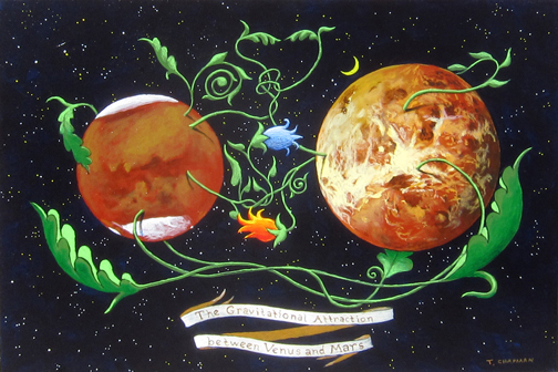The Gravitational Attraction Between Venus and Mar by