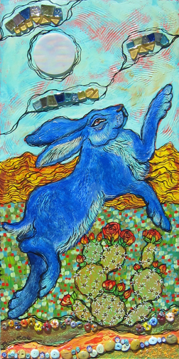 Dancing by the Prickly Pear Moon by