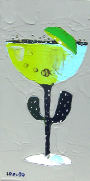 Time of the LimeTrevor Mikula8" x 4"acrylic on panel$195 by
