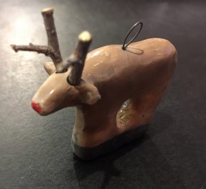Reindeer Ornament by