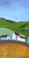 Before We Get to Town
Michelle Andres
16" x 8"
oil on canvas
$450