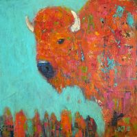 Bison Spirit
Kate Dardine
18" x 18"
acrylic on panel
$950