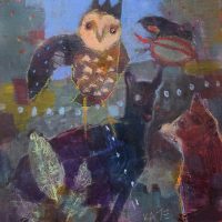 Crossroads
Kate Dardine
8" x 8"
acrylic on panel
$375