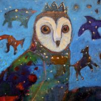 Queen of Corona
Kate Dardine
10" x 10"
acrylic on panel
$475