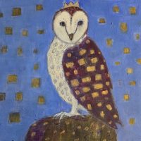 Wise Owl
Kate Dardine
10" x 10"
acrylic on panel
$525