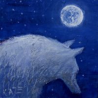 Wolf Moon
Kate Dardine
8" x 8"
acrylic on panel
$425