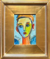 Pill Box Hat
Max Jones
13" x 11"
mixed media on panel
$250
