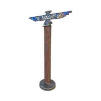 Thunderbird
Pamela Ambrosio
80" x 36" x 20"
steel
$3400