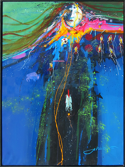 Thunder Spirit Speaks to Crazy Horse by