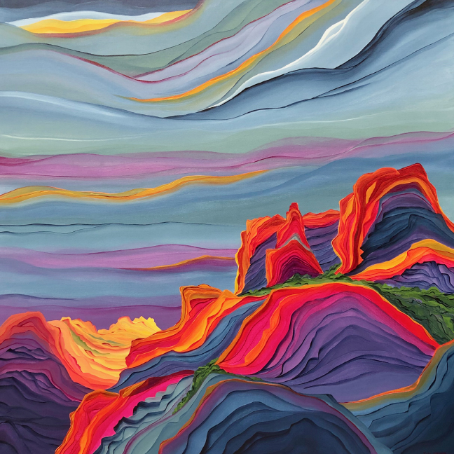 Canyon Mountain Top by