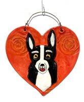 Red Heart with Dog Ornament
Robin Chlad
ceramic
$55