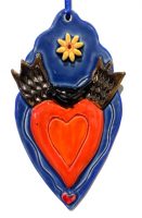 Winged Heart with Bird Ornament
Robin Chlad
ceramic
$40
