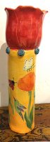 Tulip Vase Yellow and Orange
Robin Chlad
16" x 6"
ceramic
$285