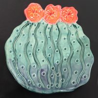 Barrel Cactus with Coral Flowers
Robin Chlad
ceramic
$55