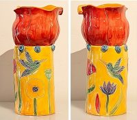 Tulip Vase
Robin Chlad
11.25" x 5"
ceramic
$180