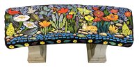 Pondering Bench
Robin Chlad
41" x 14" x 17"
mosaic
$3600