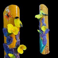 Prickly Pear Yellow Finish Wall Sculpture
Robin Chlad
19.5" x 5" x 5"
ceramic
$700