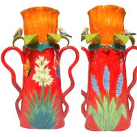 Bird and Yucca Vase
Robin Chlad
16-1/2" x 12" x 8"
ceramic
$700