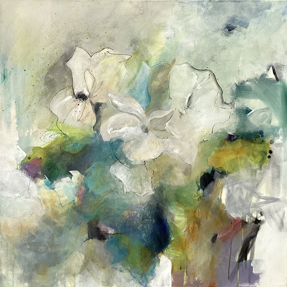 Three Blooms by