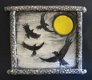 Crow Wall Piece by