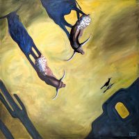 Headed Round the Bend
Laura Donavan
48" x 48"
acrylic on canvas
$4950