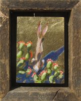 Spring Time
Laura Donavan
10" x 8.25"
oil and gold leaf on panel
$390