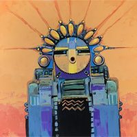 Sun Kachina
Lawrence Lee
46" x 46"
acrylic on canvas
$8450
