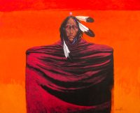 Three Feather Moon
Lawrence Lee
42" x 52"
acrylic on canvas
$6500