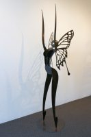Tinker Bell
John Benedict 
76" x 20" x 20" approx
steel
$1100