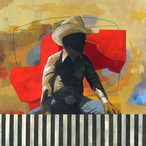Cowboy in Shadow by